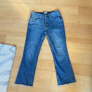J. Crew Denim 9” Billie Demi Boot Crop